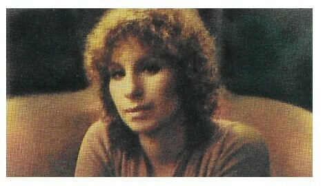 Streisand, Barbra / Closeup-Brown Top-Dark Background / 1979
