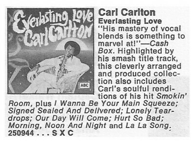Carlton, Carl / Everlasting Love / 1975