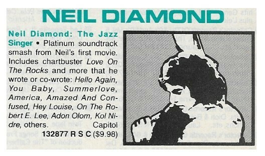Diamond, Neil / The Jazz Singer / 1980