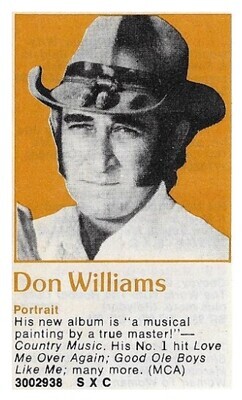 Williams, Don / Portrait / 1979