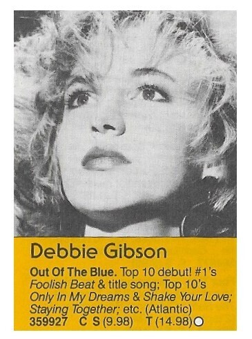 Gibson, Debbie / Out of the Blue / 1987