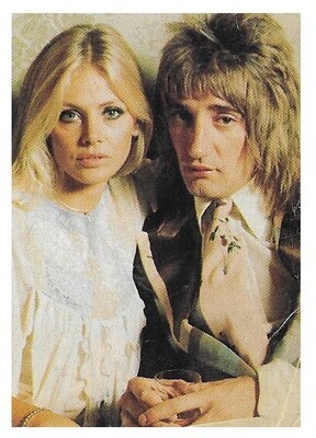 Stewart, Rod / With Britt Ekland / 1976