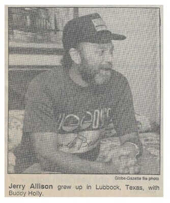 Allison, Jerry / Grew Up in Lubbock / 1992