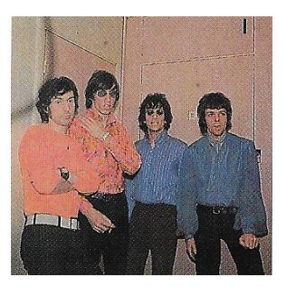 Pink Floyd / Group Standing, Syd Barrett On Right