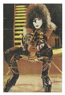 Kiss / Paul Stanley On Stage, Pointing Guitar at Camera
