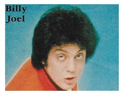 Joel, Billy / Closeup-Red Jacket-Blue Background / 1980