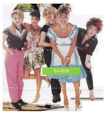 Go-Go's, The / Group Standing, Belinda 2nd from Right