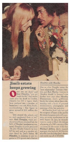 Hendrix, Jimi / Jimi's Estate Keeps Growing / 1982