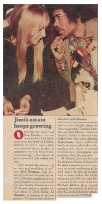 Hendrix, Jimi / Jimi's Estate Keeps Growing / 1982