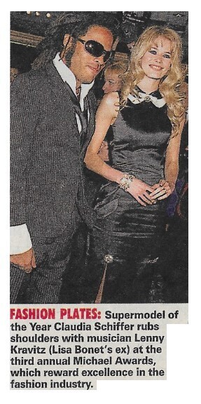 Kravitz, Lenny / Fashion Plates / with Claudia Schiffer / 1995
