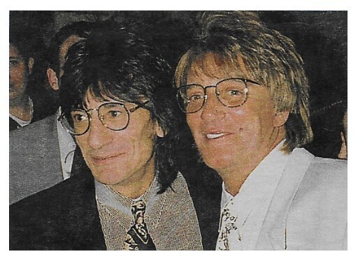 Stewart, Rod / With Ron Wood-Both Wearing Glasses / 1993