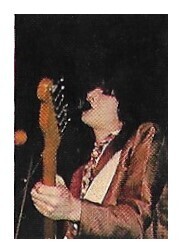 Pretenders, The / Chrissie Hynde On Stage-Brown Jacket-White Shirt / 1970s