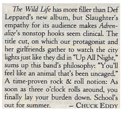 Slaughter / The Wild Life / 1992