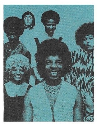 Sly + The Family Stone / Group Photo - Blue Tones / 1968