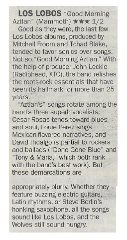 Los Lobos / Good Morning Aztlan / 2002
