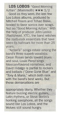 Los Lobos / Good Morning Aztlan / 2002