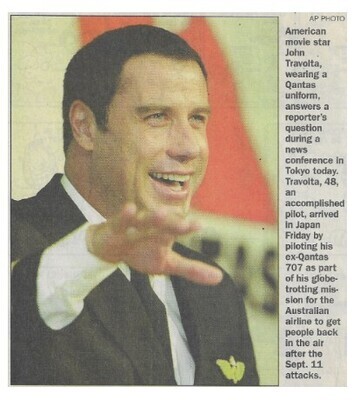 Travolta, John / Tokyo, Japan (News Conference) / 2002