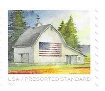 United States / 2022 | Barn In Spring | Presorted Standard