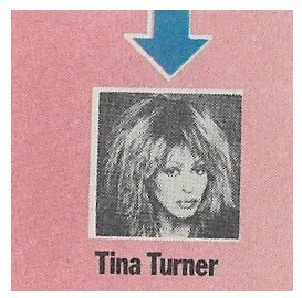 Turner, Tina / Closeup - Lots of Hair / 1980s