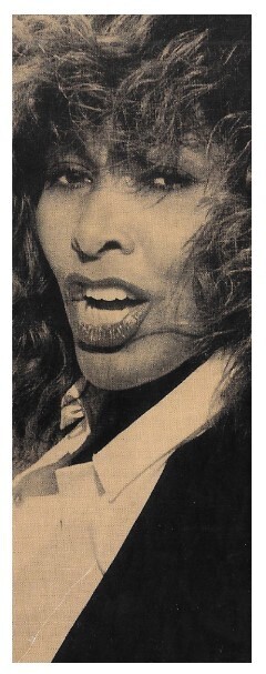 Turner, Tina / Closeup-On Stage / 1990s