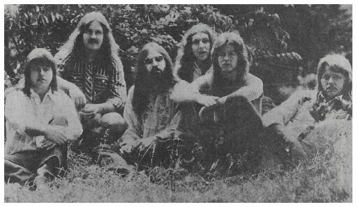 Marshall Tucker Band / Group Photo-Sitting Outdoors / 1970s