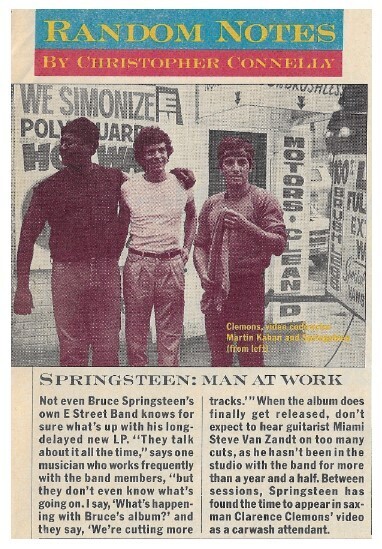Springsteen, Bruce / Springsteen: Man at Work / 1984