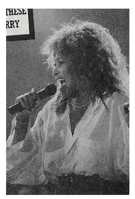Turner, Tina / On Stage-Profile-Singing / 1990s