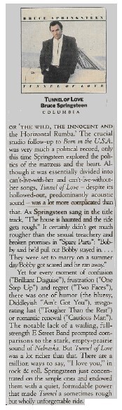 Springsteen, Bruce / Tunnel of Love / 1987