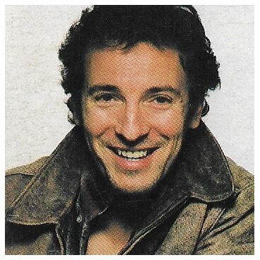 Springsteen, Bruce / Closeup-Smiling-Brown Jacket / 1987