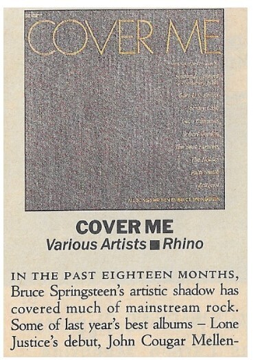 Various Artists / Cover Me / 1986