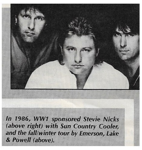 Emerson, Lake + Powell / Fall-Winter Tour / 1986