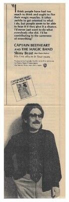 Captain Beefheart / Shiny Beast (Bat Chain Puller) / 1978