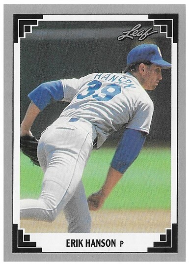Hanson, Erik / 1991 Seattle Mariners | Leaf #142
