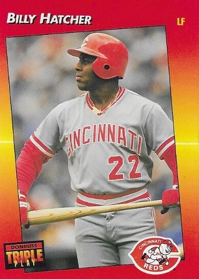 Hatcher, Billy / 1992 Cincinnati Reds | Triple Play #222