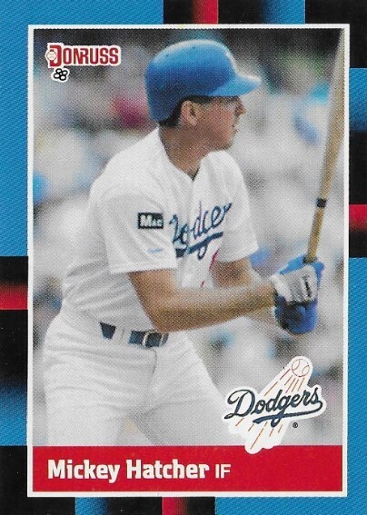 Hatcher, Mickey / 1988 Los Angeles Dodgers | Donruss #299