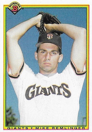 Remlinger, Mike / 1990 San Francisco Giants | Bowman #227