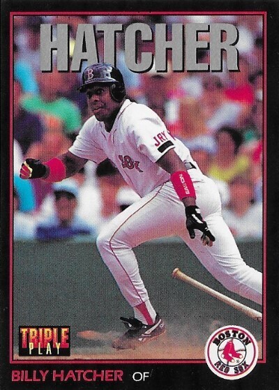 Hatcher, Billy / 1993 Boston Red Sox | Triple Play #157
