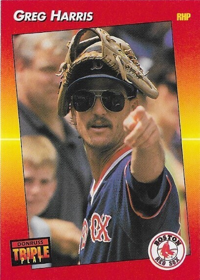 Harris, Greg / 1992 Boston Red Sox | Triple Play #157
