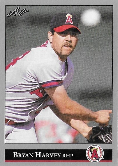 Harvey, Bryan / 1992 California Angels | Leaf #309