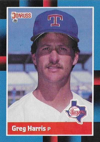 Harris, Greg / 1988 Texas Rangers | Donruss #427
