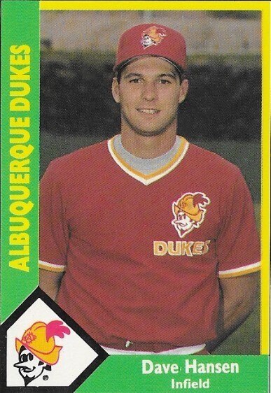 Hansen, Dave / 1990 Albuquerque Dukes | CMC #419