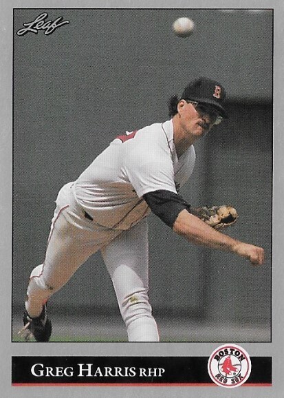 Harris, Greg / 1992 Boston Red Sox | Leaf #154