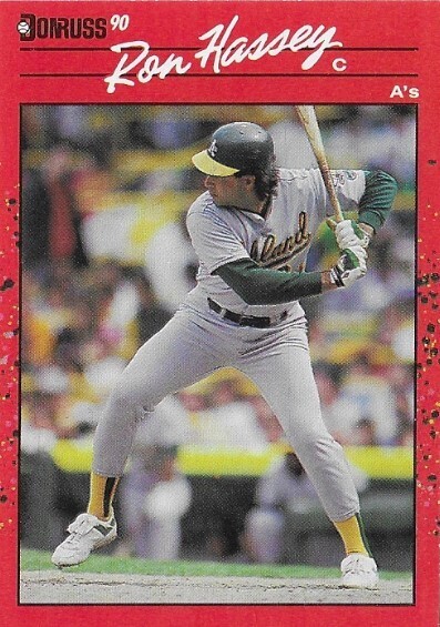 Hassey, Ron / 1990 Oakland Athletics | Donruss #450