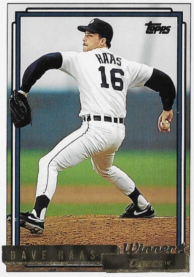 Haas, Dave / 1992 Detroit Tigers | Topps #665
