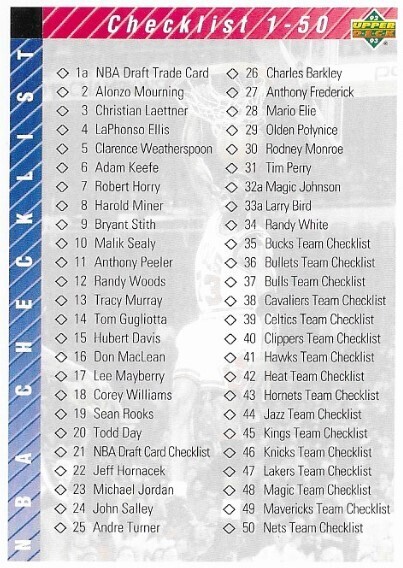 Upper Deck / 1992-93 Checklist (1-90) | Upper Deck #90