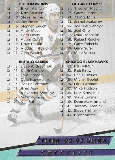 Ultra / 1992-93 Checklist (1-88) | Ultra #248