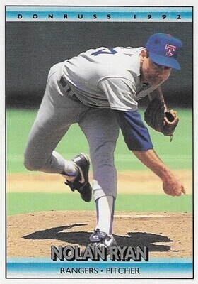 Ryan, Nolan / 1992 Texas Rangers | Donruss #707