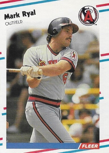 Ryal, Mark / 1988 California Angels | Fleer #503