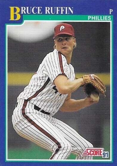 Ruffin, Bruce / 1991 Philadelphia Phillies | Score #524