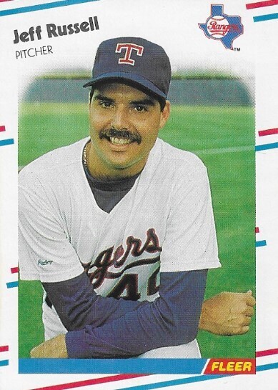 Russell, Jeff / 1988 Texas Rangers | Fleer #478